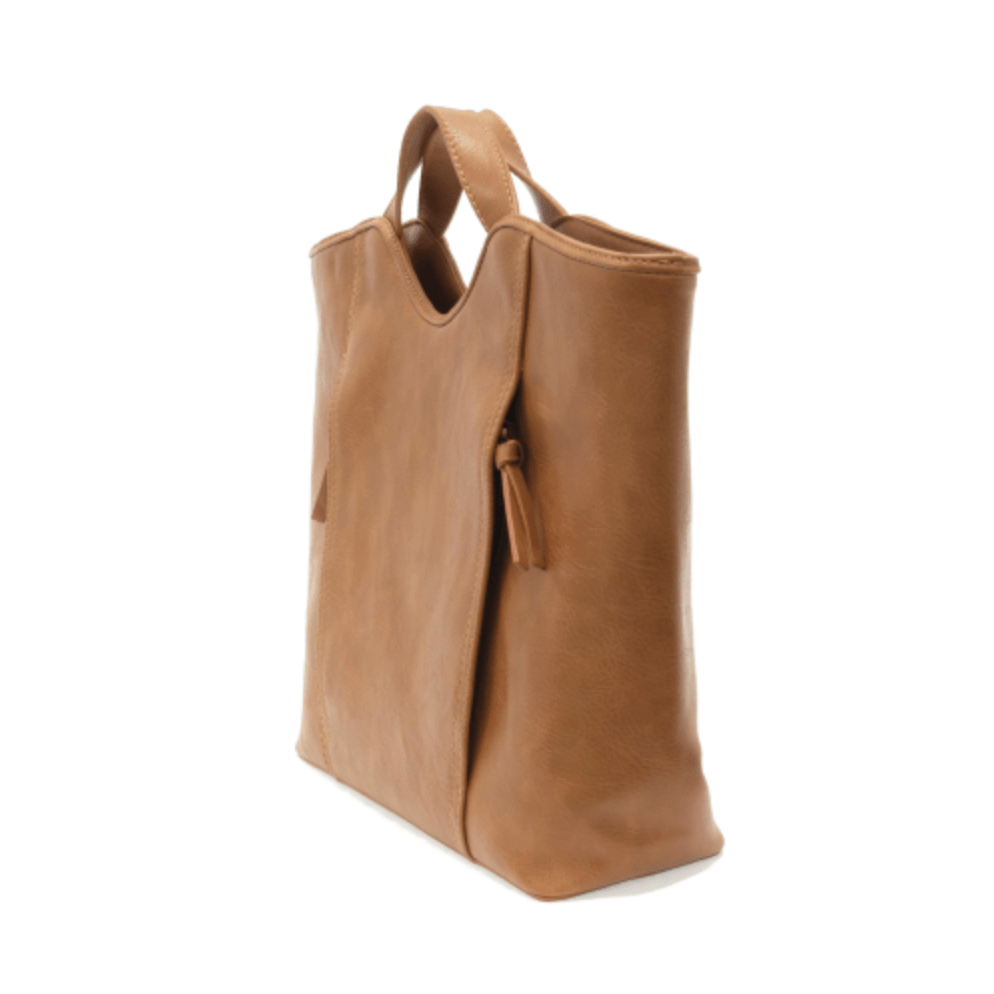 Emily Double Zip Tote Handbag Purse - Lavender Hills BeautyJoy SusanL8163-121