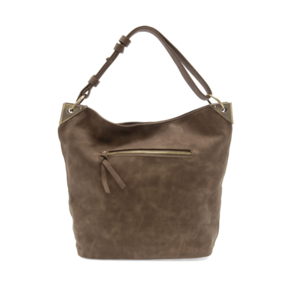 Darcy Zip Front Bucket Bag Purse - Lavender Hills BeautyJoy SusanL8183-00