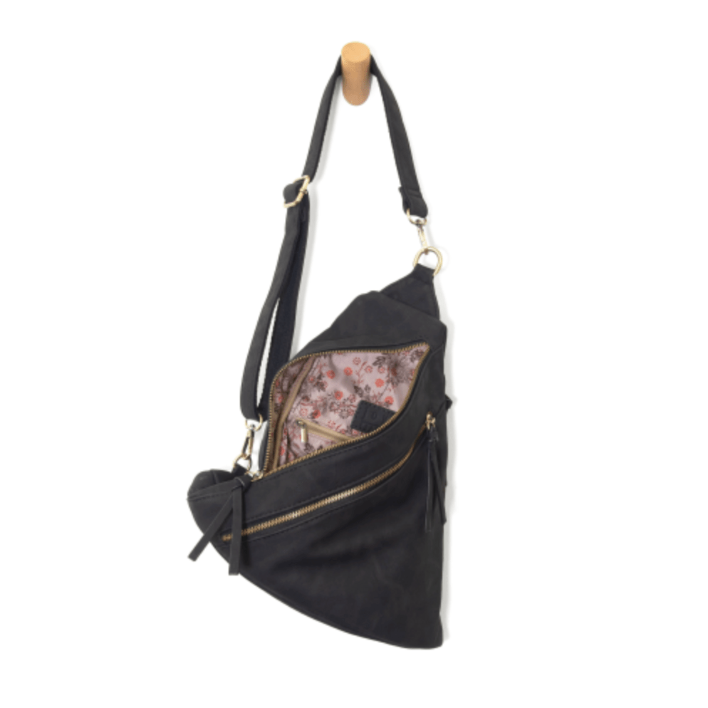 Peyton Double Zip Convertible Sling/Backpack - Lavender Hills BeautyJoy SusanL8184-00