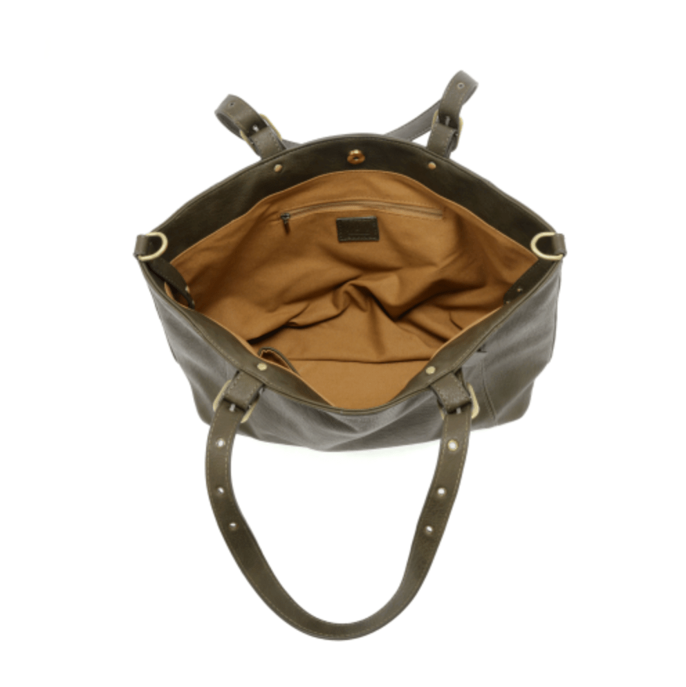 Studded Tote Handbag Purse - Lavender Hills BeautyJoy SusanL8239-00