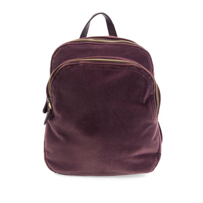 Frankie Velvet Backpack - Lavender Hills BeautyJoy SusanL8251-18