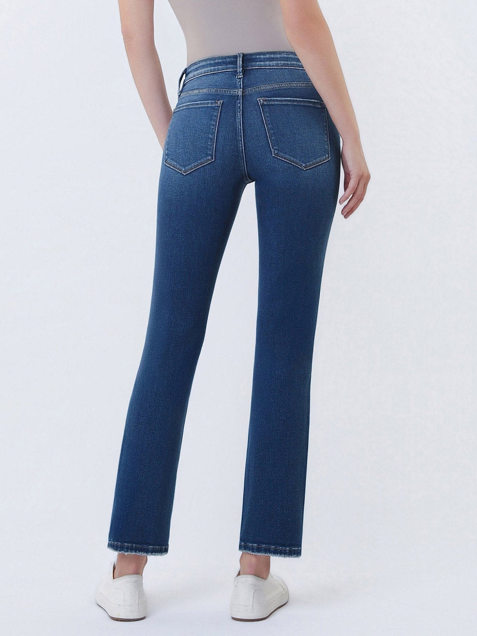 Lovervet by Vervet Aura Slim Straight Jeans - Lavender Hills BeautyLovervet by VervetLV2148-25