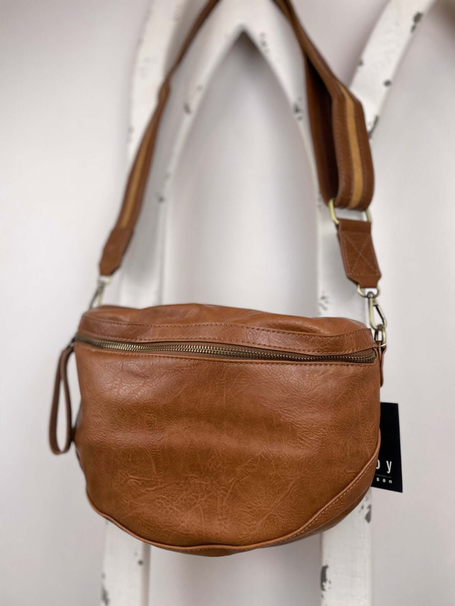 Laura Contrast Strap Sling Belt Bag - Lavender Hills BeautyJoy SusanL8242 - 15
