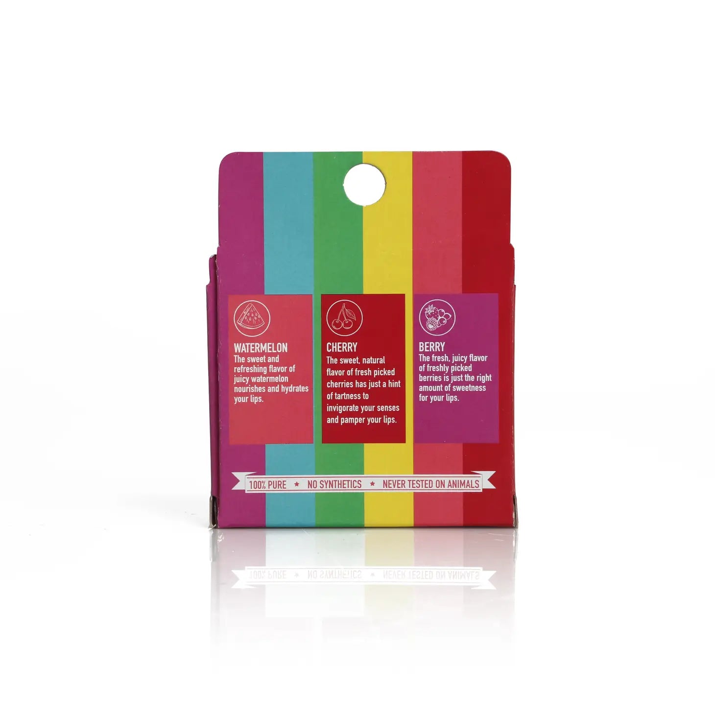 Lip Balm Variety 3-Pack - Rainbow Delight