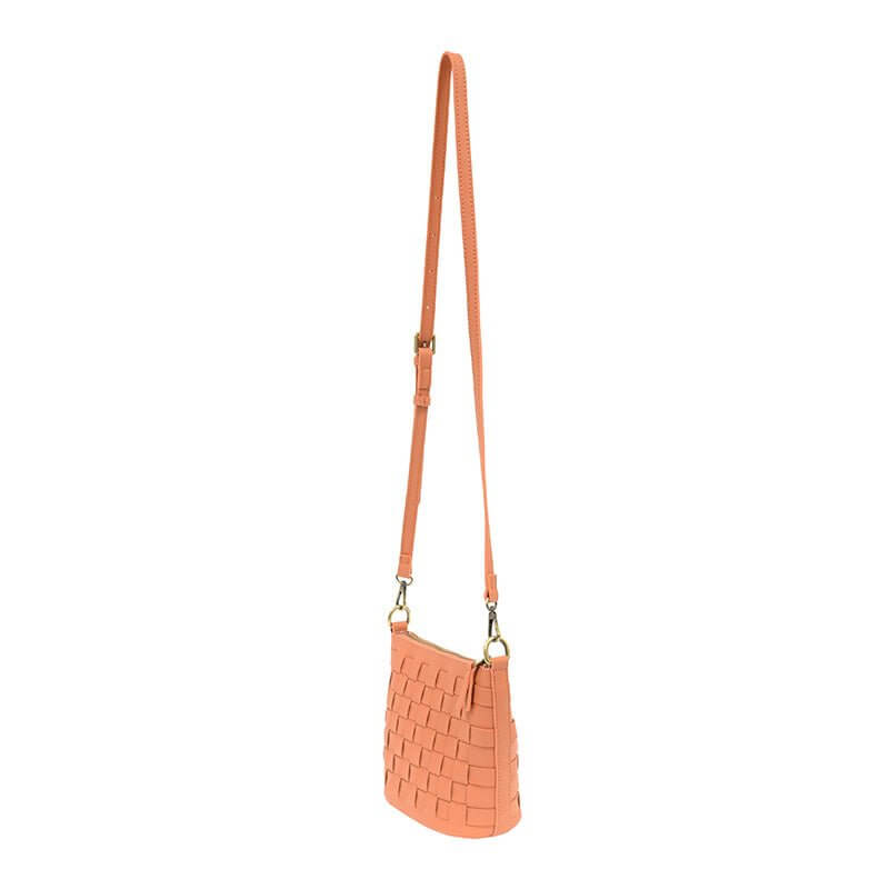 Macie Woven Crossbody Purse - Lavender Hills BeautyJoy SusanL8109-32