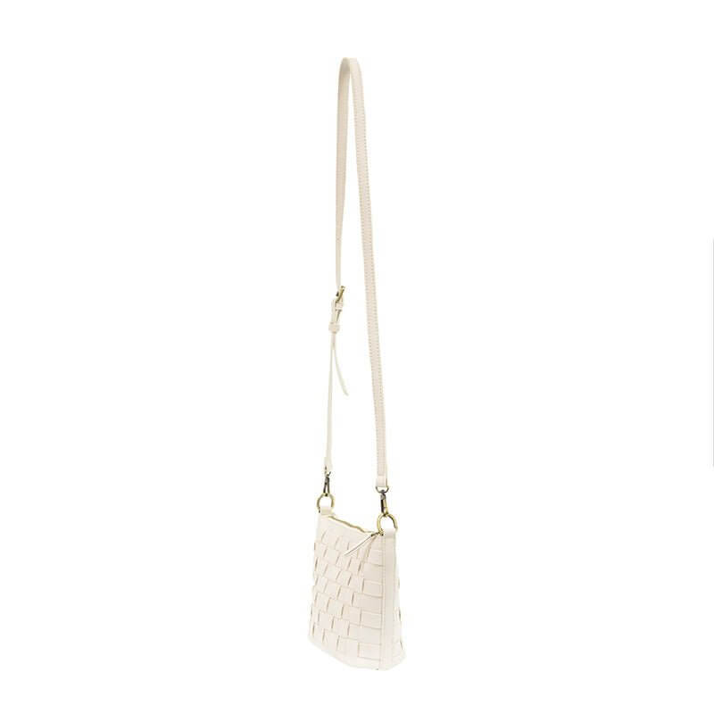 Macie Woven Crossbody Purse - Lavender Hills BeautyJoy SusanL8109-01