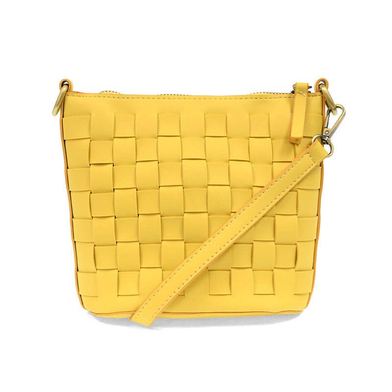 Macie Woven Crossbody Purse - Lavender Hills BeautyJoy SusanL8109-16