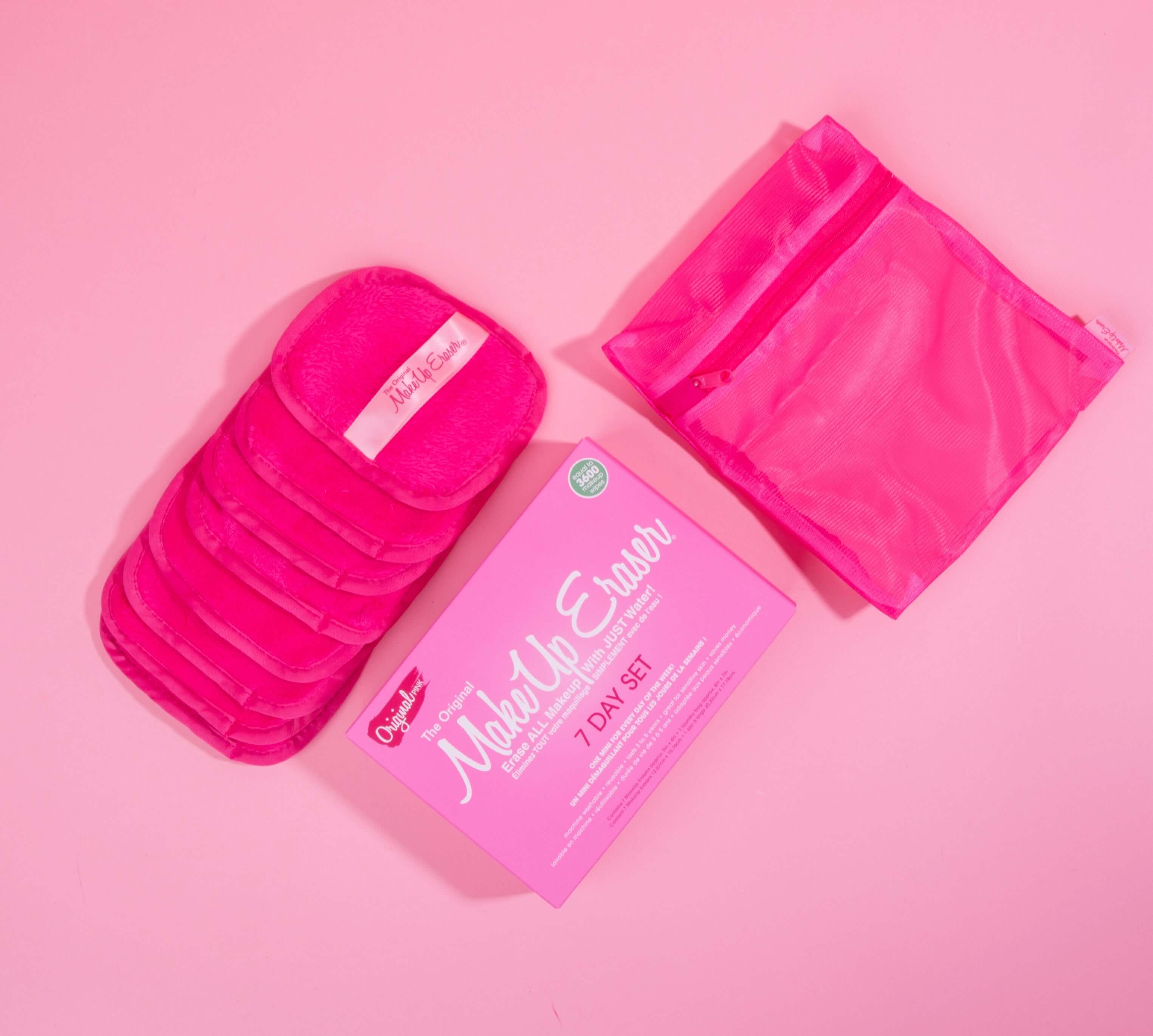 Make Up Eraser Original Pink 7-Day Set - Lavender Hills BeautyMakeup EraserRT7DPNK01