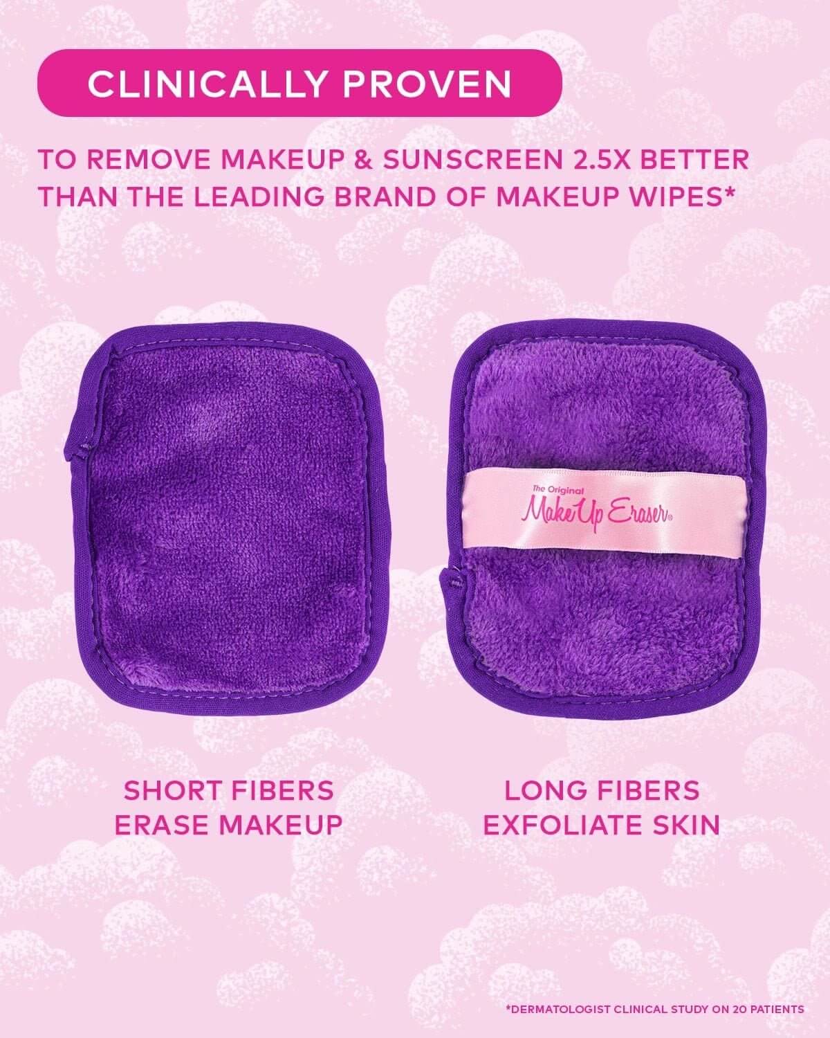 Make Up Eraser Queen Purple 7-Day Set - Lavender Hills BeautyMakeup EraserRTDX01