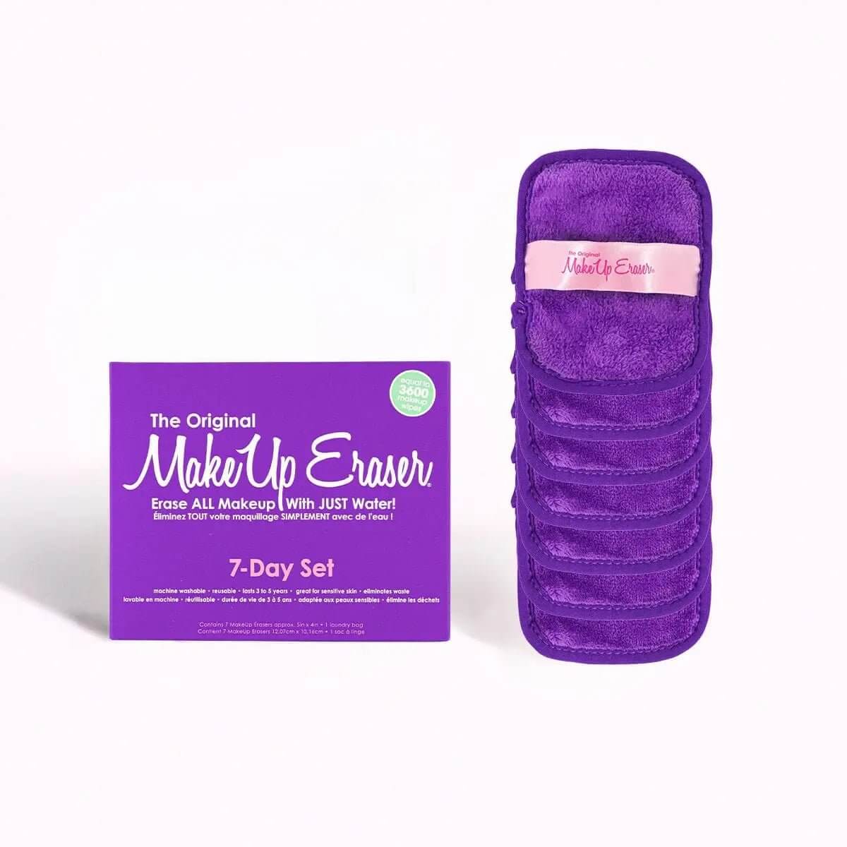 Make Up Eraser Queen Purple 7-Day Set - Lavender Hills BeautyMakeup EraserRTDX01