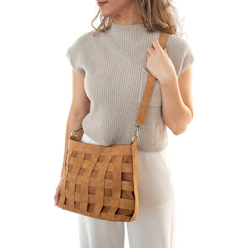 Maya Cage Tote Bag - Lavender Hills BeautyJoy SusanL8151-02