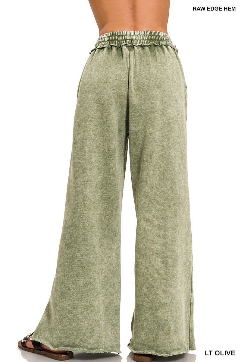 Cozy Days Fleece Lounge Pants Sweatpants - Lavender Hills BeautyZenanaOPW - 4343Y - DKPNK - S