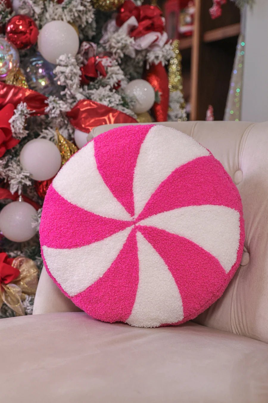 Pink Peppermint Pillow - Lavender Hills BeautyJess Lea25090060-OS