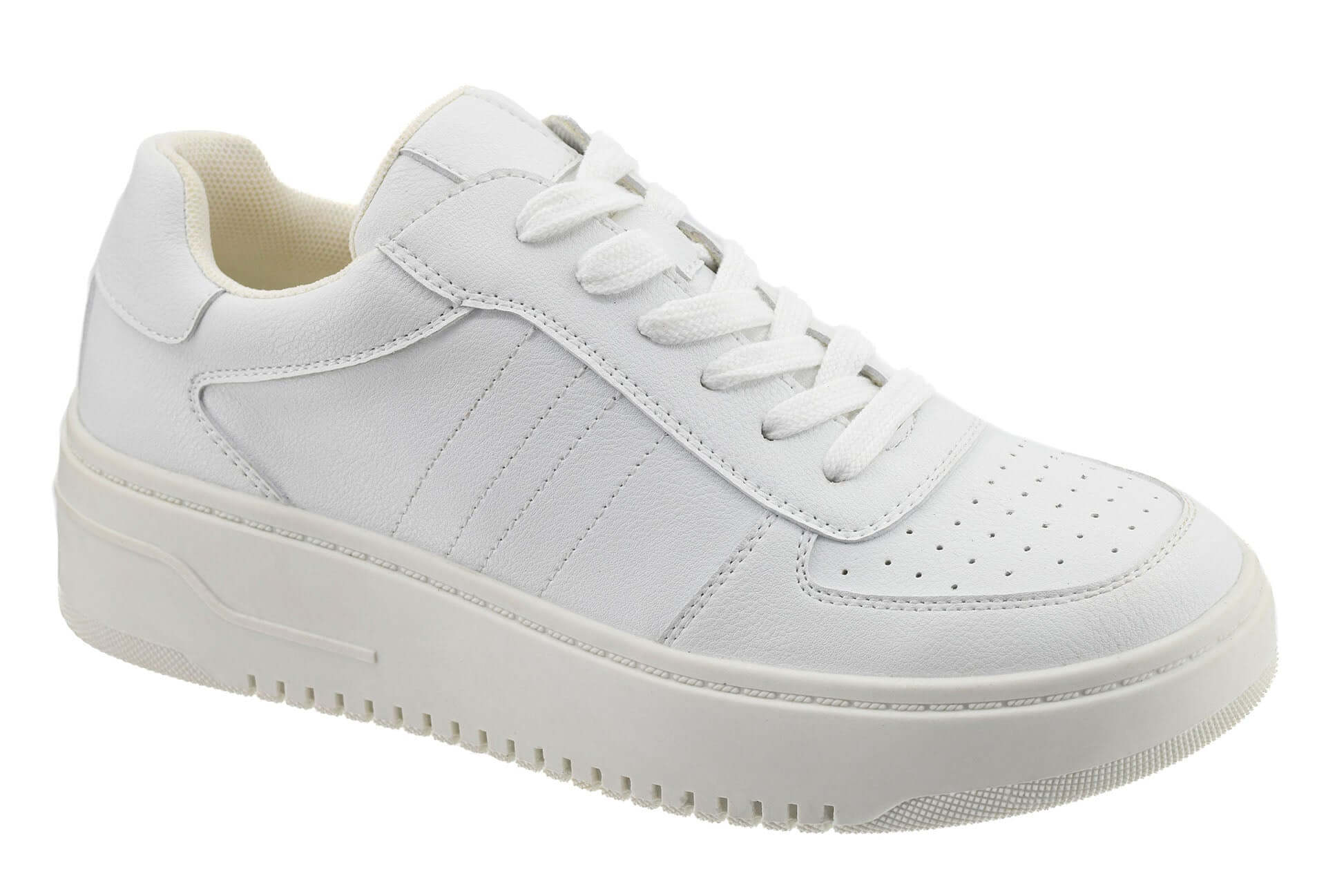 Corkys Pregame White Sneaker Tennis Shoes - Lavender Hills BeautyCorkys Footwear51 - 0173 - WHTE - R - 6