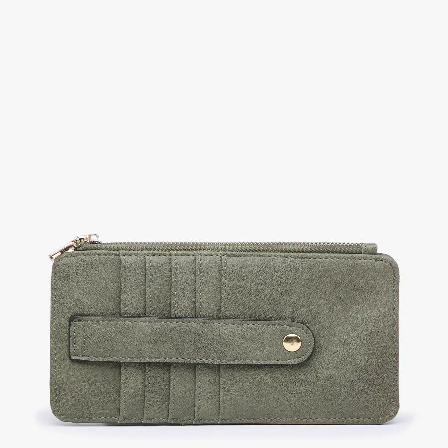 Saige Slim Card Holder Wallet - Lavender Hills BeautyJen & Co