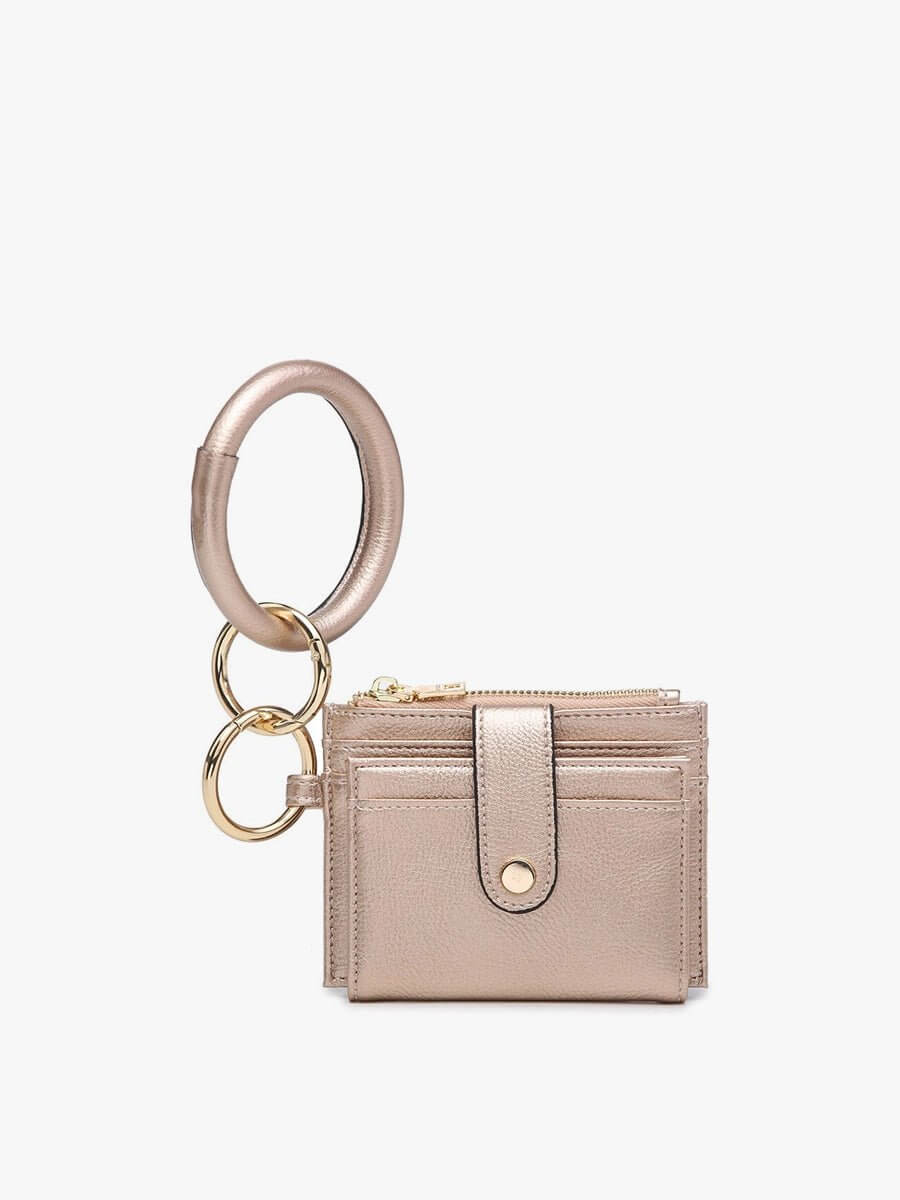 Sammie Wristlet Wallet w/ Bangle - Rose Gold - Lavender Hills BeautyJen & CoWL1904RG - RGD