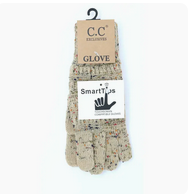 C.C Beanie Flecked Women's Gloves