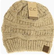 C.C Beanie Flecked Stocking Hat - Lavender Hills BeautyC.C Beanie