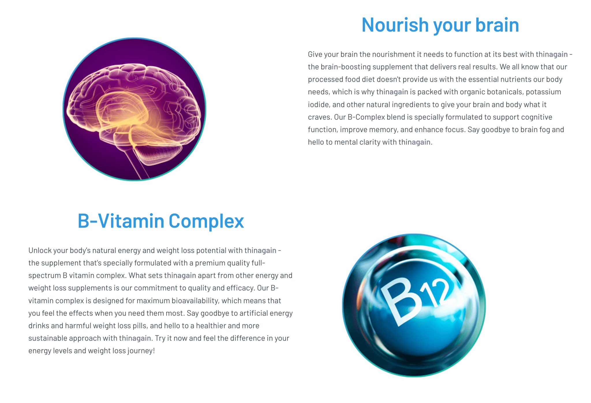 ThinAgain Extra - Strength | Energizing Fat - Burner Supplement - Lavender Hills Beautythinagain