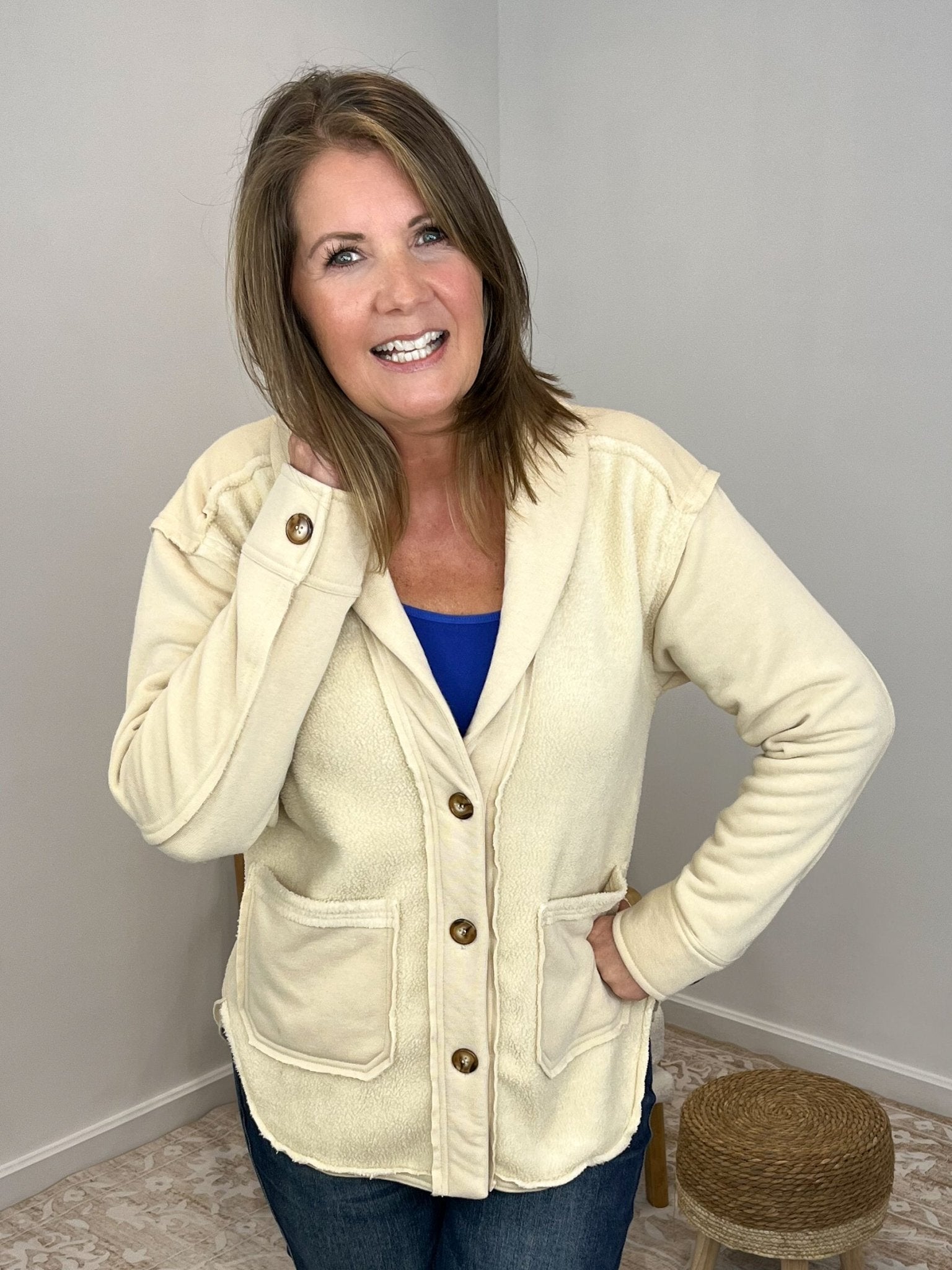 Cascade Jacket - Lavender Hills BeautyHem & Thread