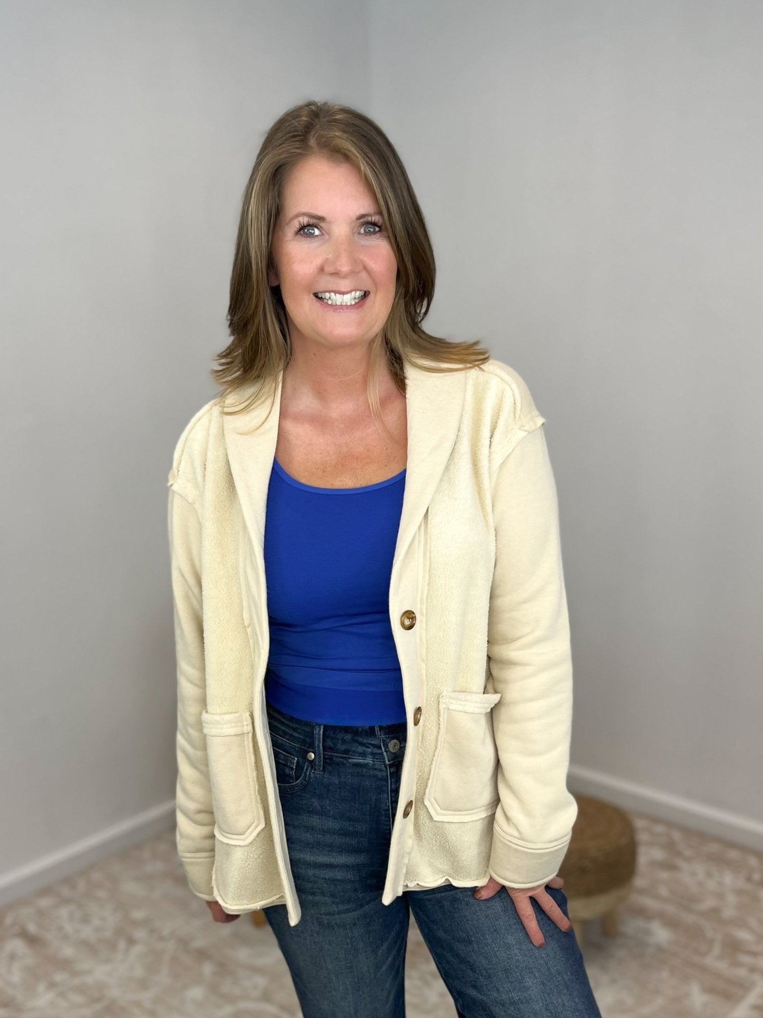 Cascade Jacket - Lavender Hills BeautyHem & Thread