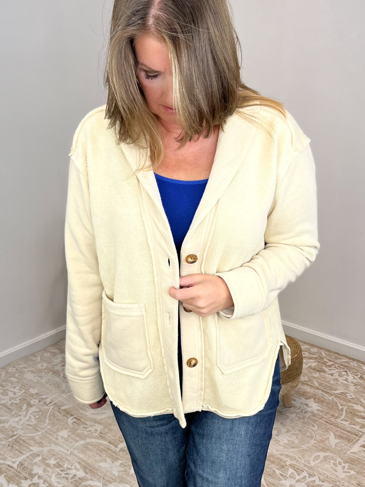 Cascade Jacket - Lavender Hills BeautyHem & Thread