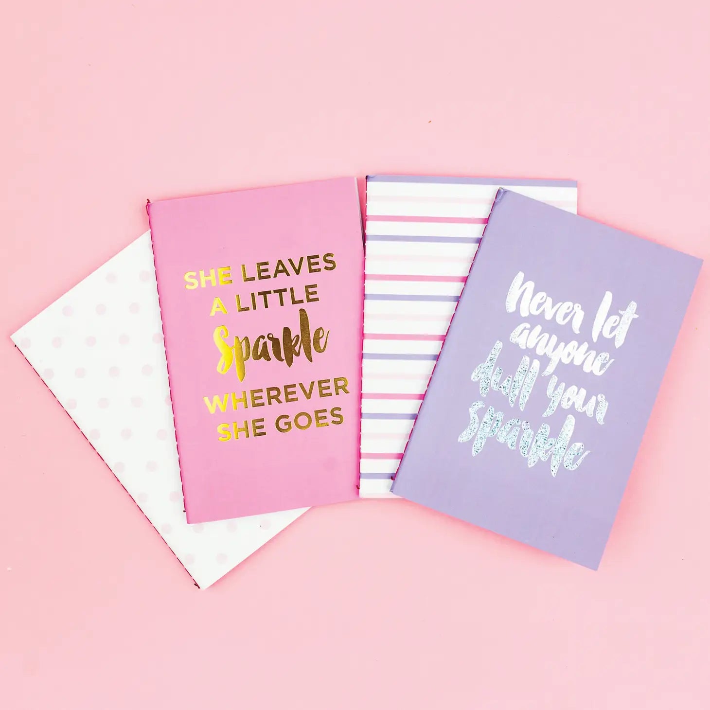 Sparkle Mini Notebook Bundle of 4