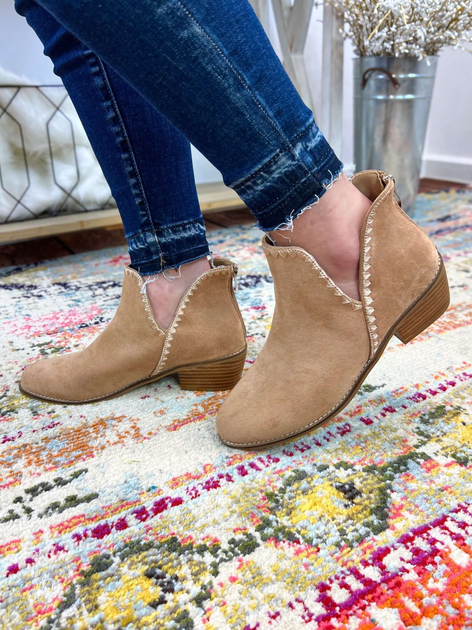 Spice it Up Boots Shoes - Camel - Lavender Hills BeautyCorkys Footwear80 - 0198 - CAFS - 6