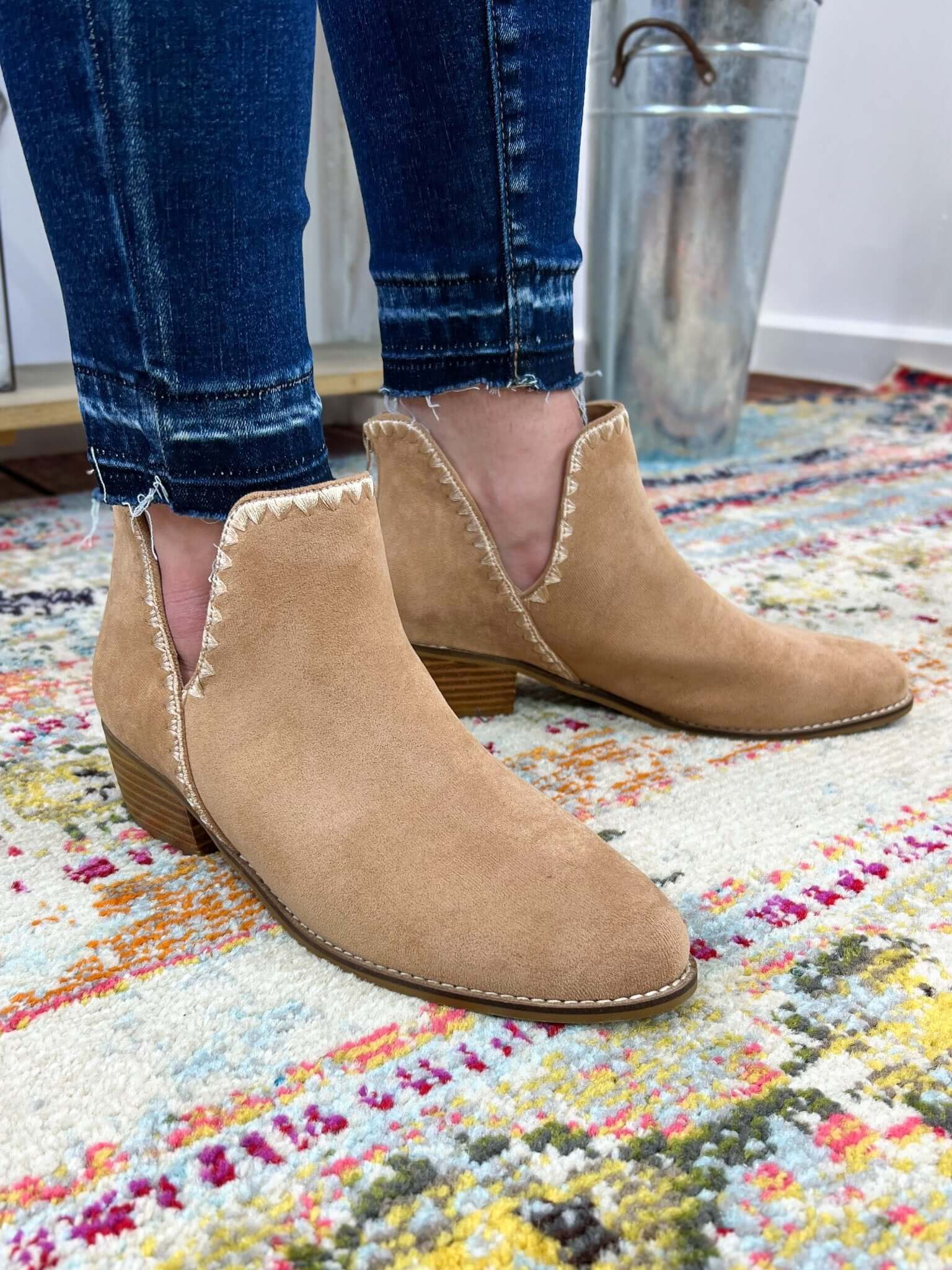 Spice it Up Boots Shoes - Camel - Lavender Hills BeautyCorkys Footwear80 - 0198 - CAFS - 6