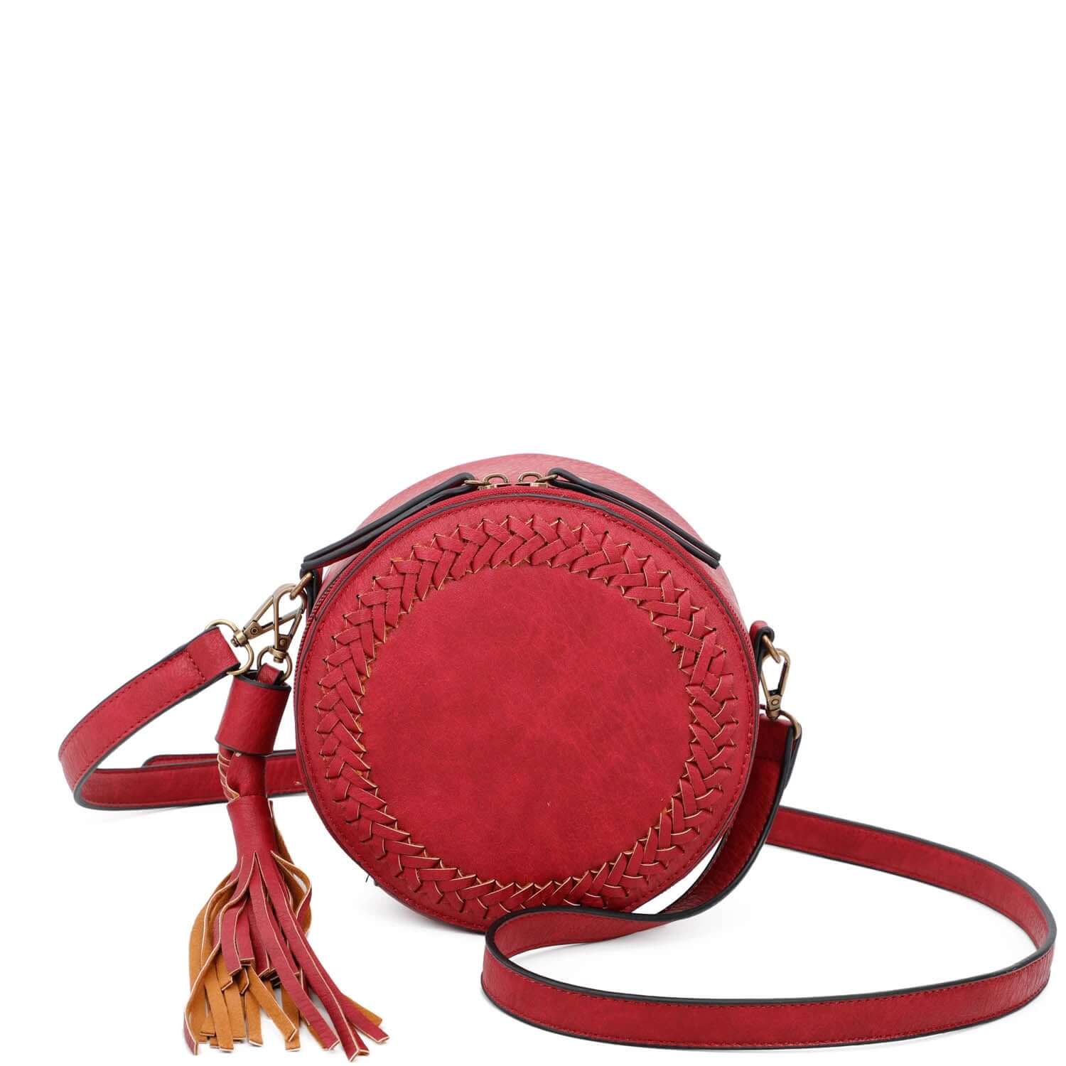 Suzie Round Crossbody Purse Ampere Creations