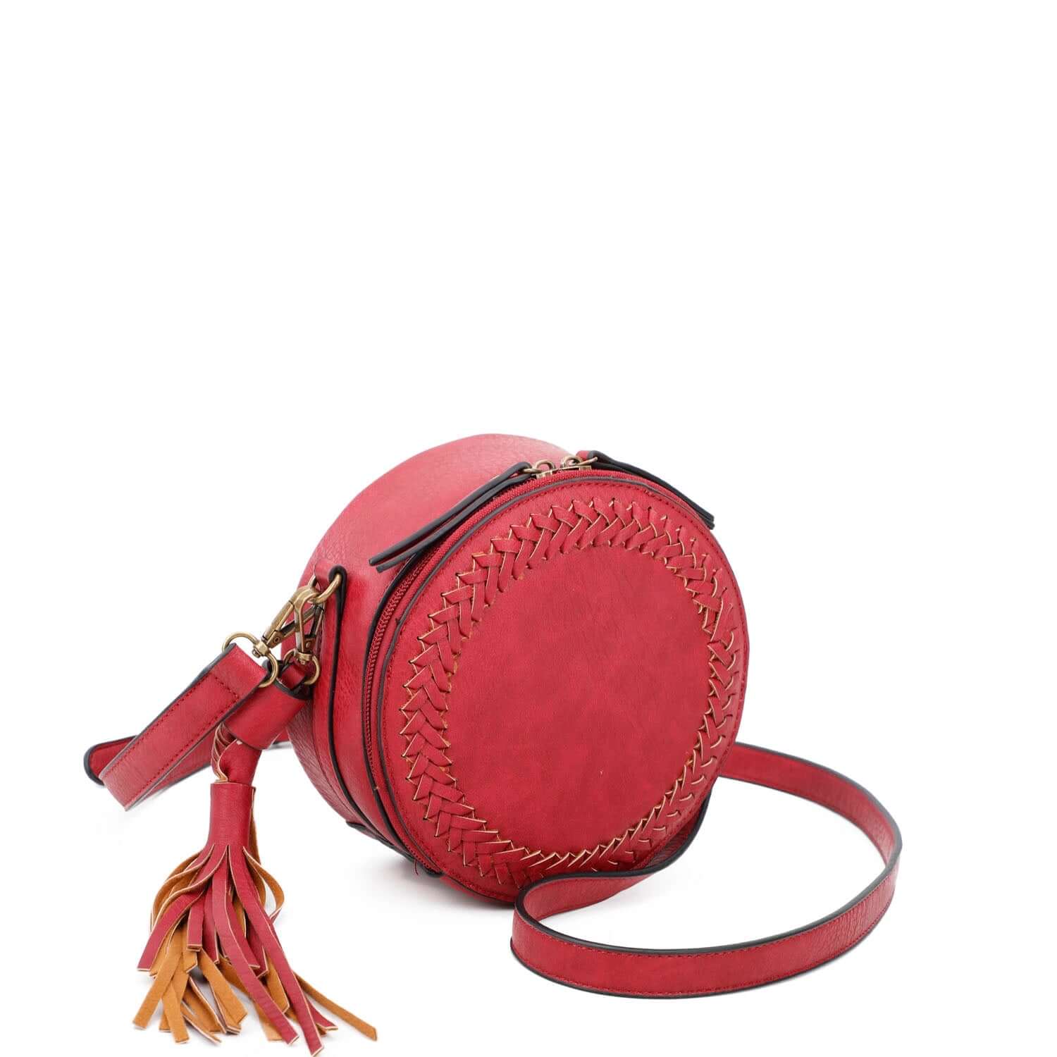 Suzie Round Crossbody Purse Ampere Creations