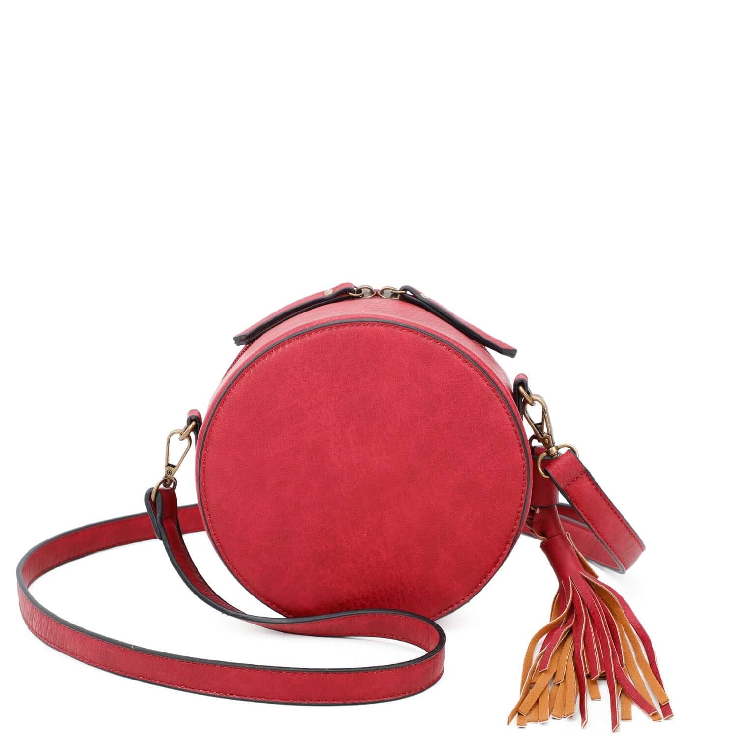 Suzie Round Crossbody Purse Ampere Creations
