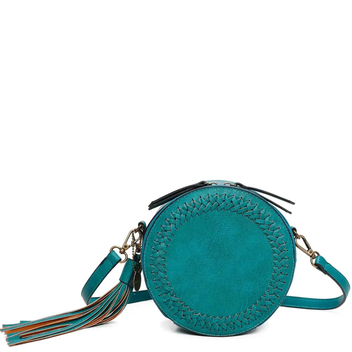 Suzie Round Crossbody Purse Ampere Creations