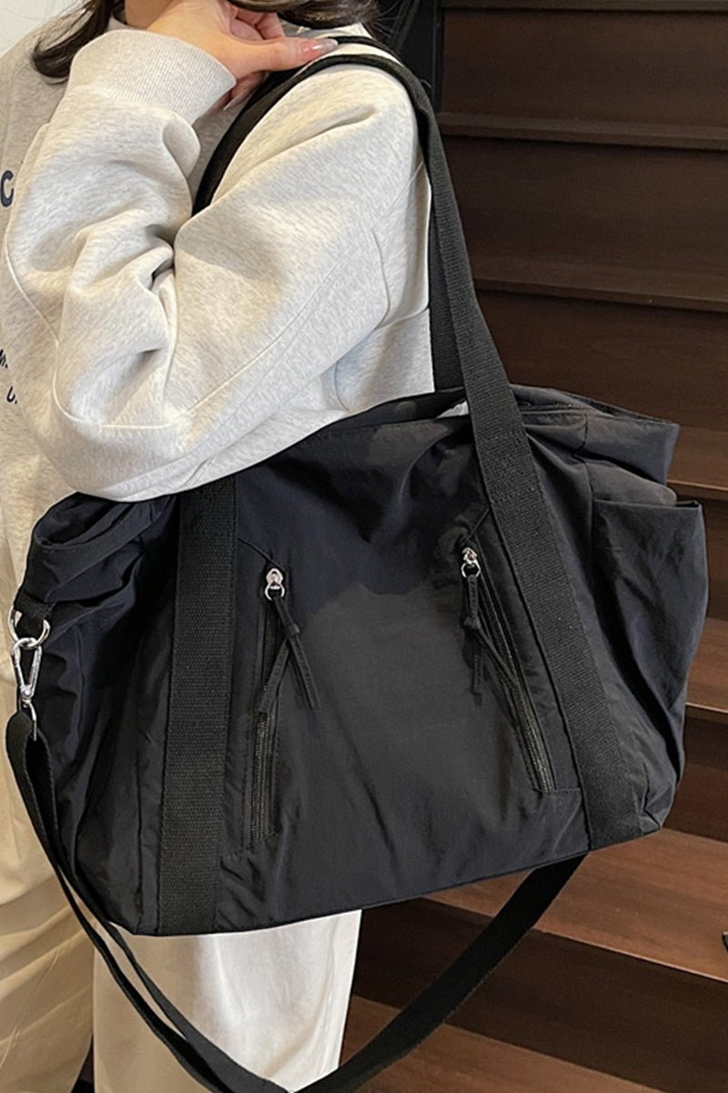 City Essentials Duffle Tote Bag - Lavender Hills BeautyZenana