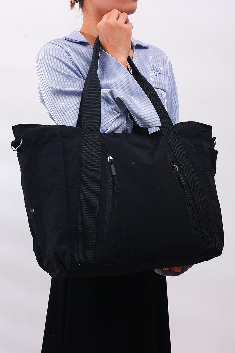 City Essentials Duffle Tote Bag - Lavender Hills BeautyZenana