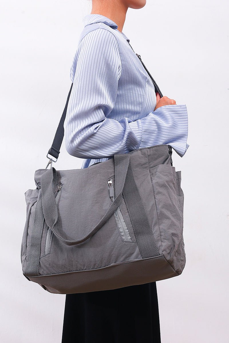 City Essentials Duffle Tote Bag - Lavender Hills BeautyZenana