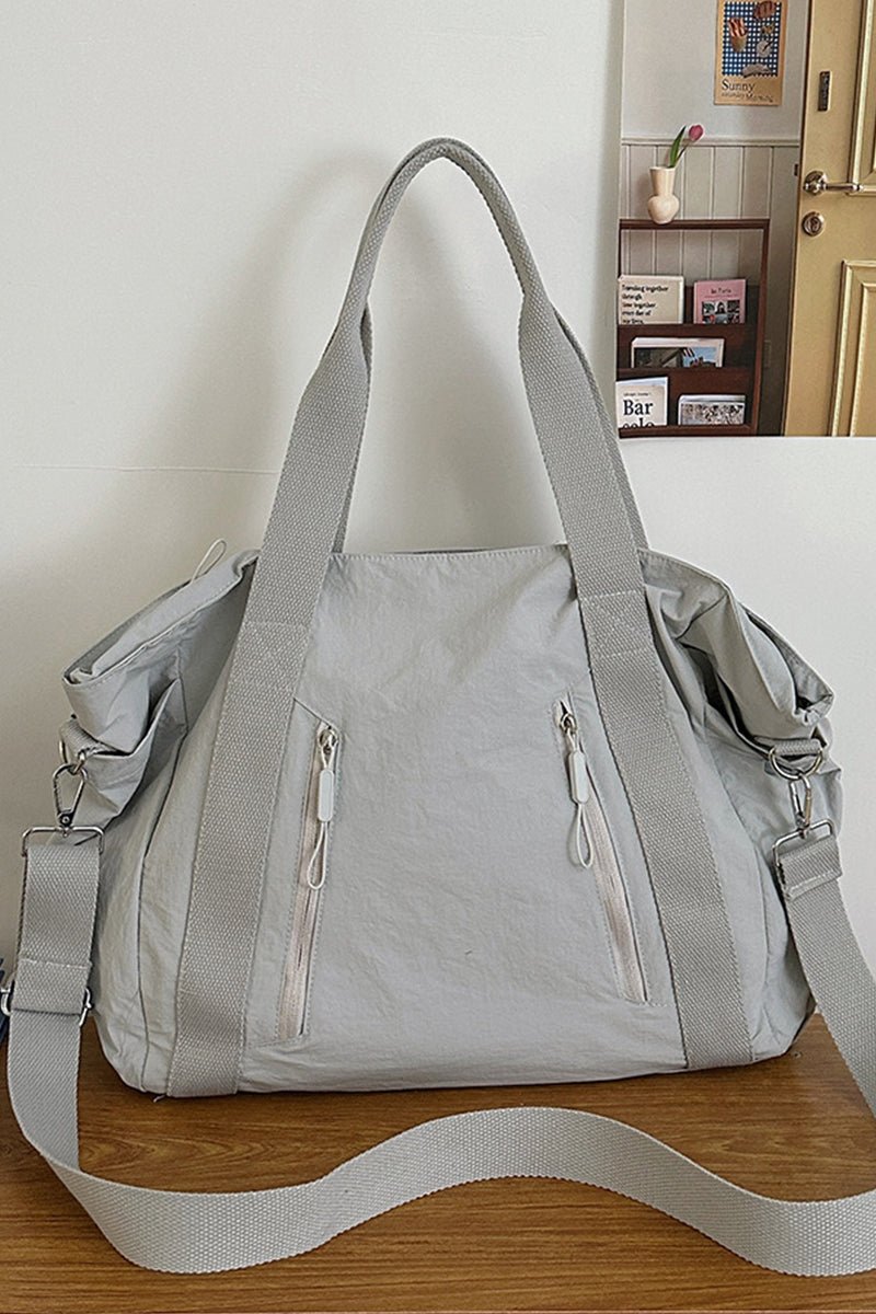 City Essentials Duffle Tote Bag - Lavender Hills BeautyZenana