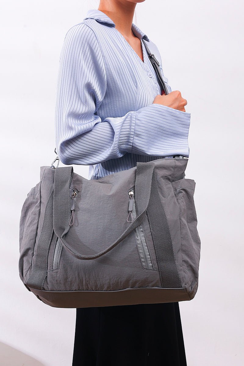 City Essentials Duffle Tote Bag - Lavender Hills BeautyZenana
