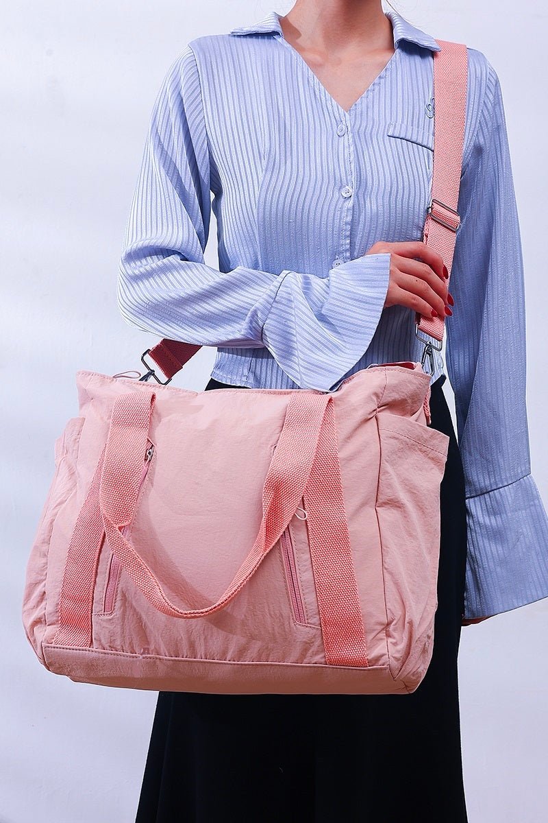 City Essentials Duffle Tote Bag - Lavender Hills BeautyZenana