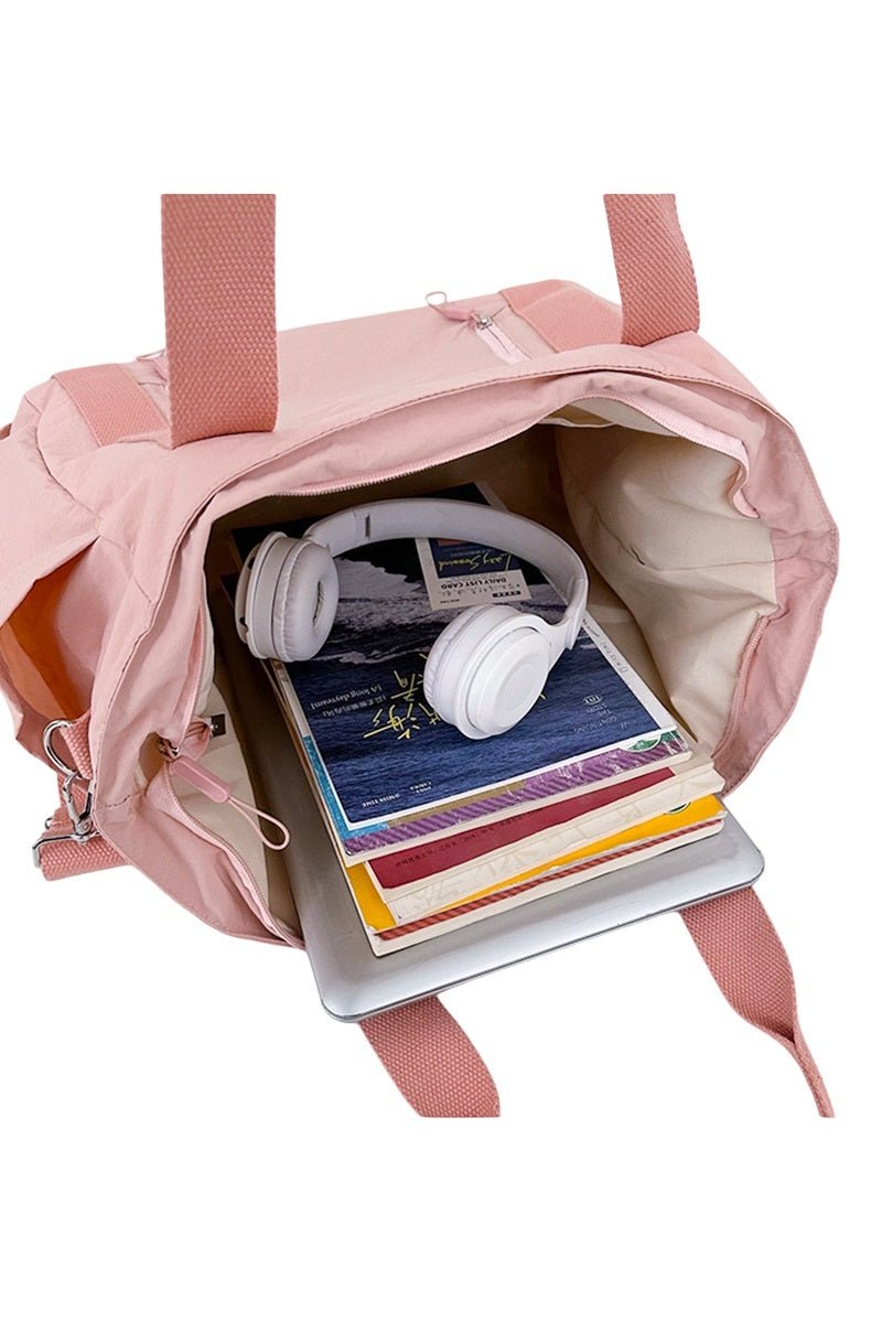 City Essentials Duffle Tote Bag - Lavender Hills BeautyZenana