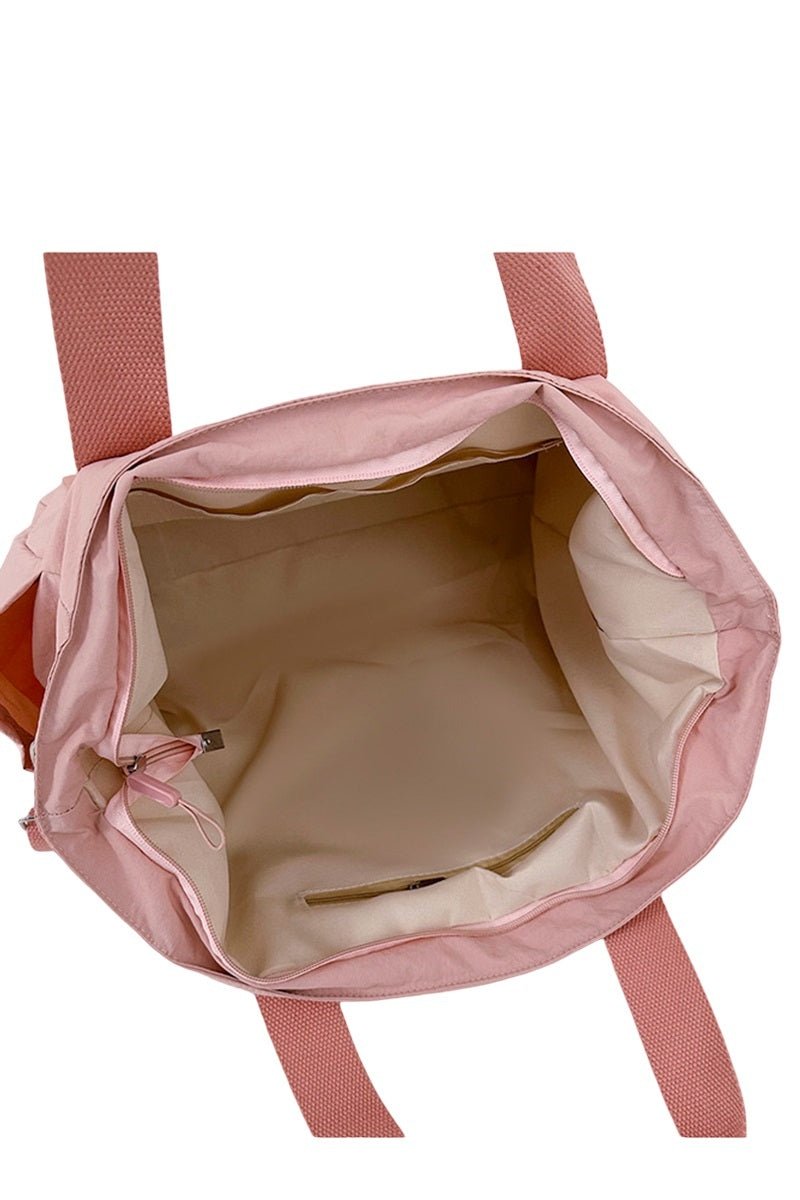 City Essentials Duffle Tote Bag - Lavender Hills BeautyZenana