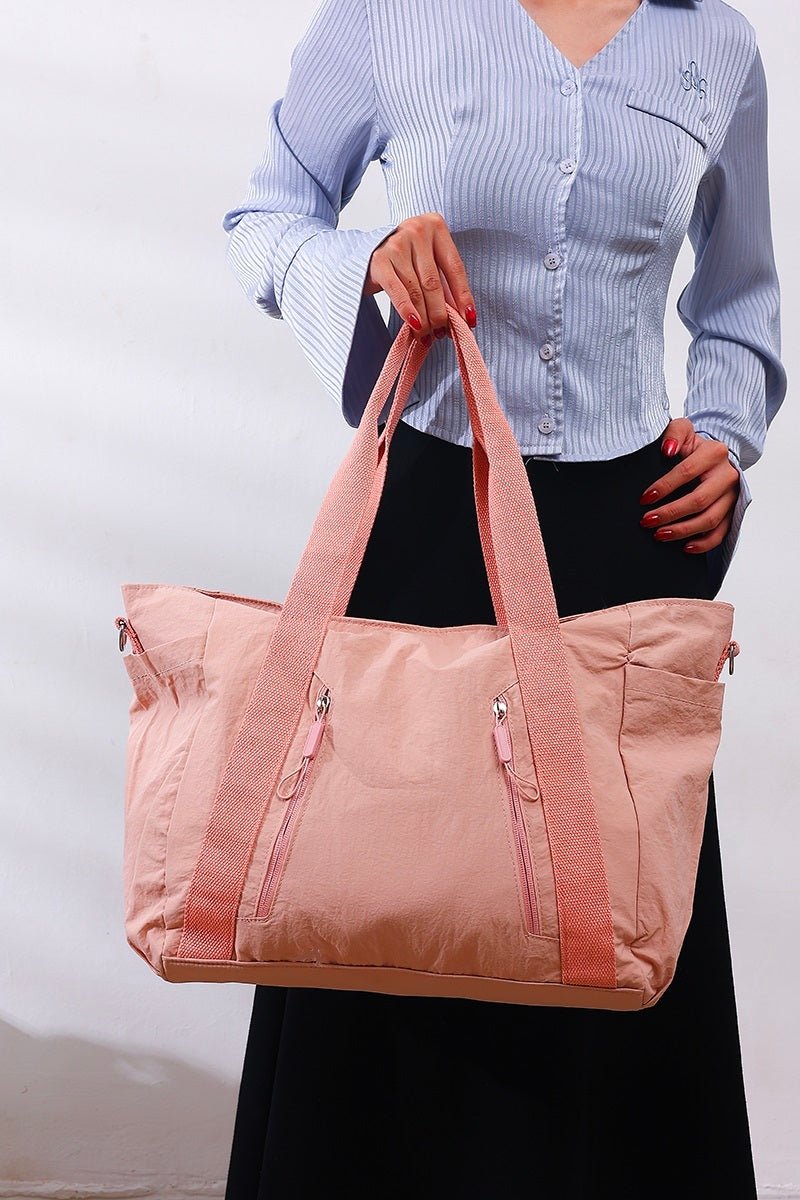 City Essentials Duffle Tote Bag - Lavender Hills BeautyZenana