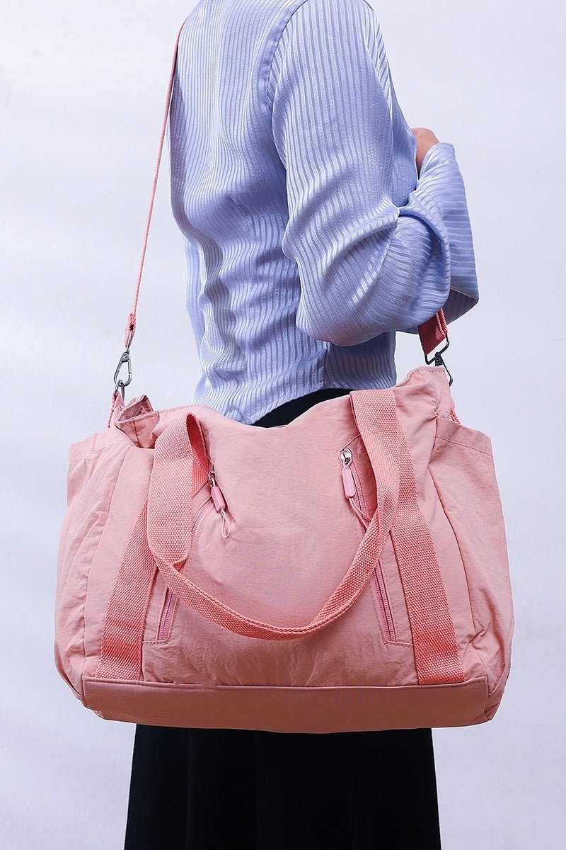 City Essentials Duffle Tote Bag - Lavender Hills BeautyZenana