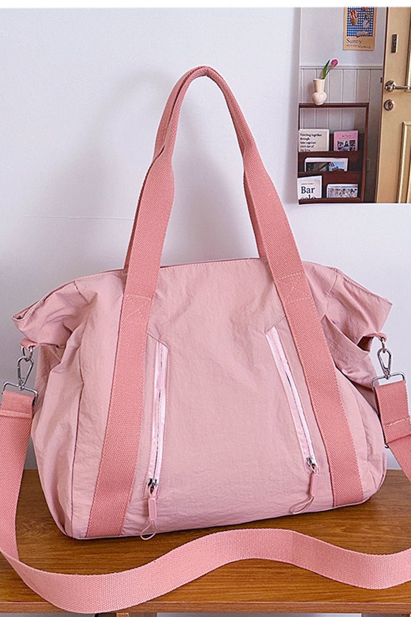 City Essentials Duffle Tote Bag - Lavender Hills BeautyZenana