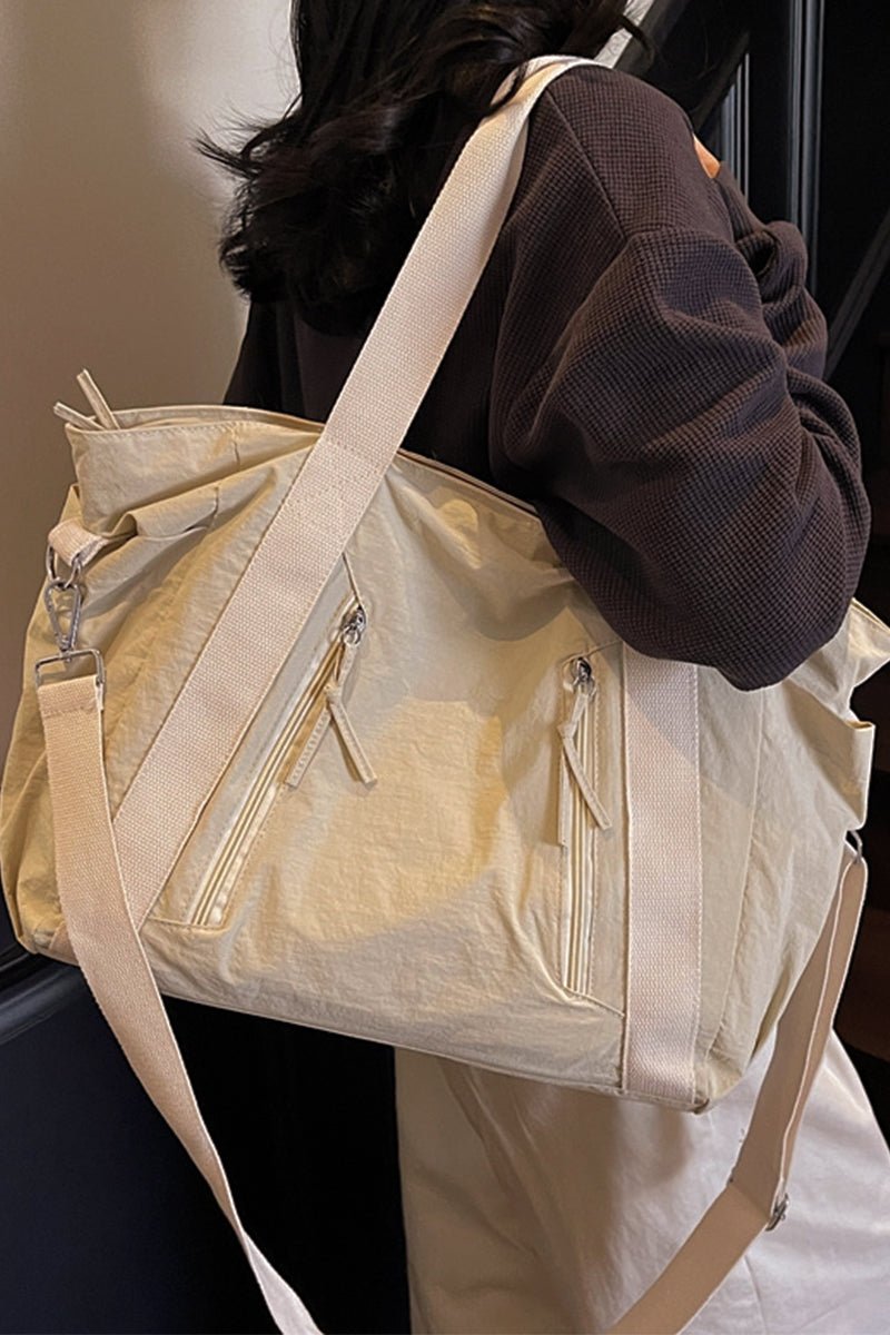 City Essentials Duffle Tote Bag - Lavender Hills BeautyZenana