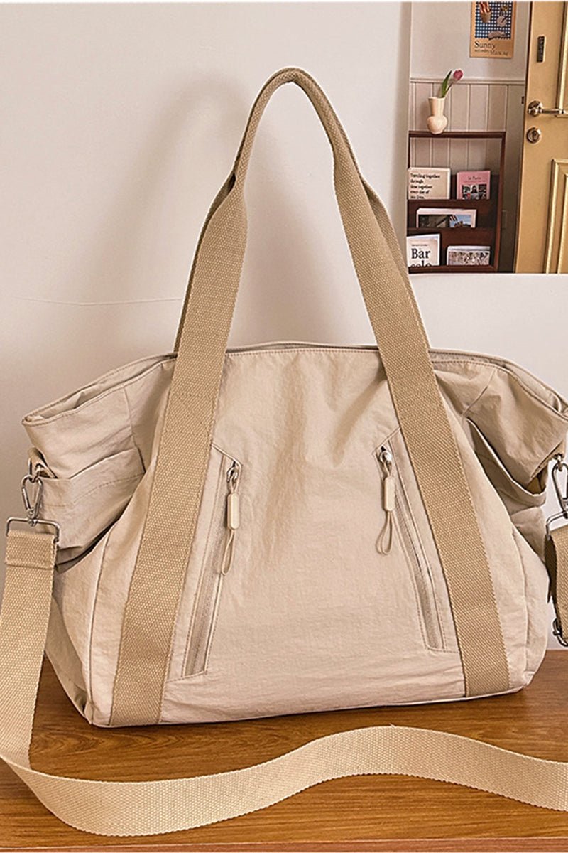 City Essentials Duffle Tote Bag - Lavender Hills BeautyZenana