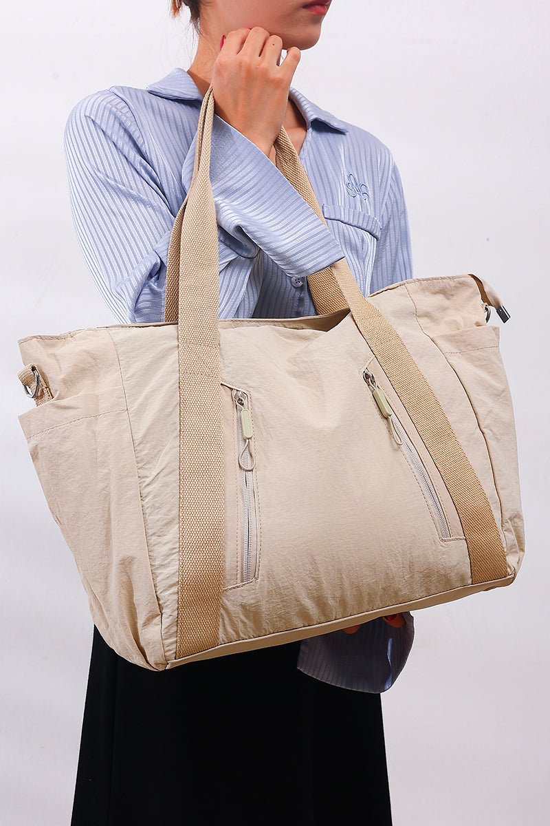 City Essentials Duffle Tote Bag - Lavender Hills BeautyZenana