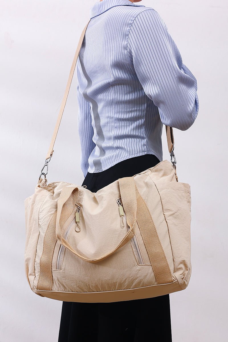 City Essentials Duffle Tote Bag - Lavender Hills BeautyZenana
