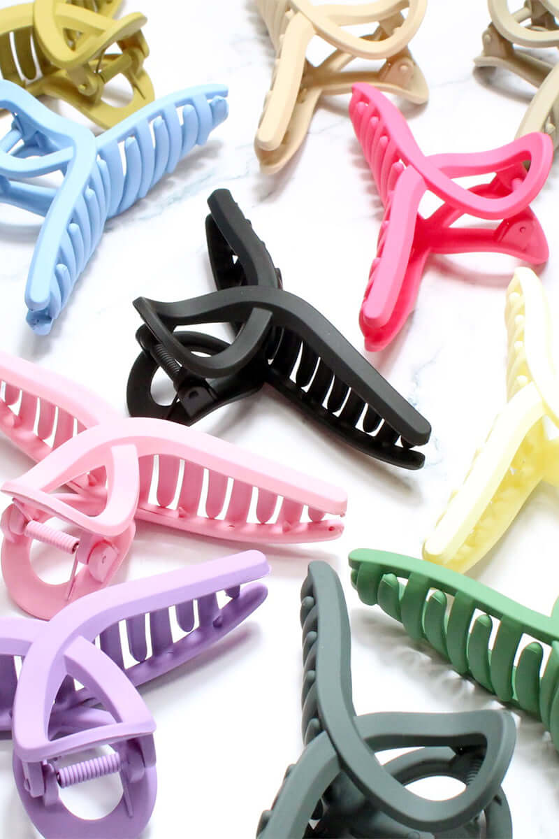 Twist Hair Claw Clip - 5 inch Lavender Hills Beauty