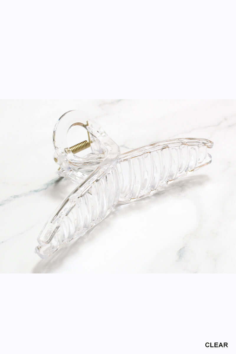 Twist Hair Claw Clip - 5 inch Lavender Hills Beauty